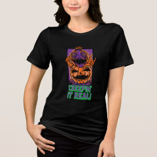 Creepin' it real Tri-Blend shirt