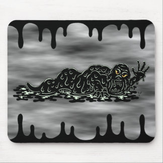 Creeping Slime Hulk Weird Horror Art Mousepad