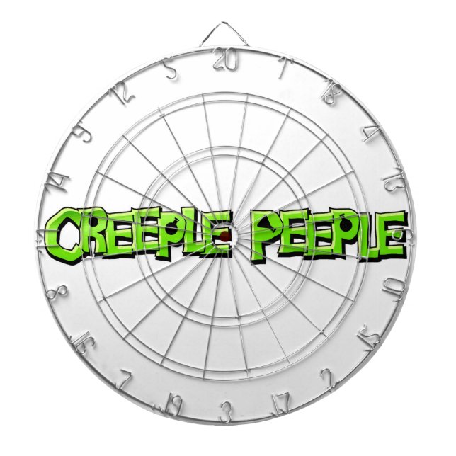 Creeple Peeple Dartscheibe (vorne)