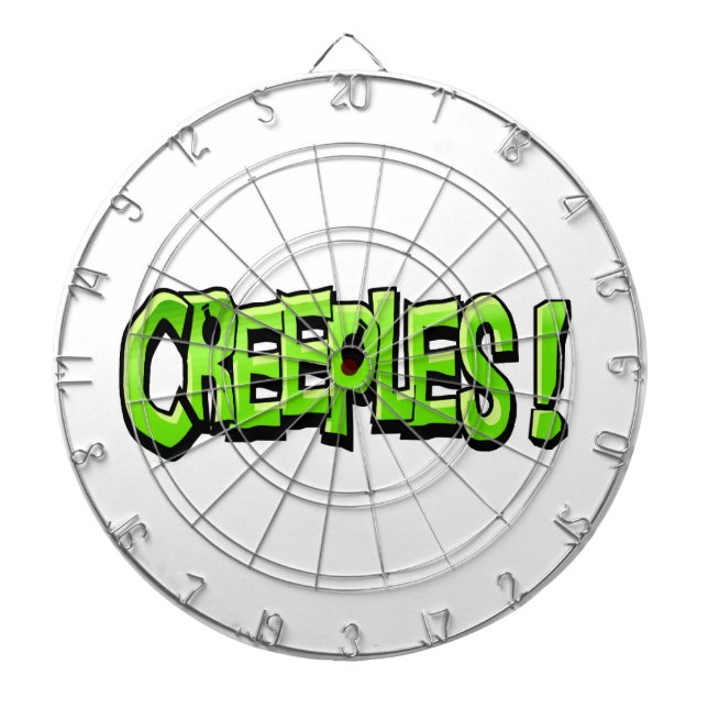 Creeples dartboard dartscheibe (vorne)