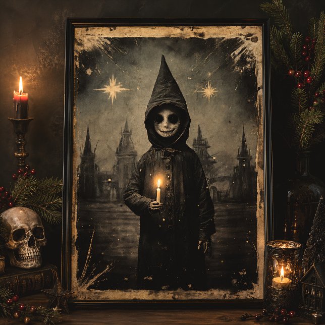 Creepmas Spooky Gothic Vintag Boy Poster (Von Creator hochgeladen)