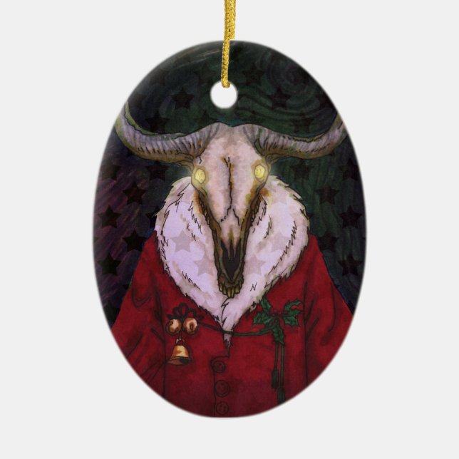 Creepmas Verzierung Keramikornament (Vorne)