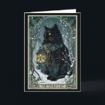 Creepmas Vintage Die Yule-Katze Tarotkarte Dunkle  Karte<br><div class="desc">Creepmas Vintage Die Yule-Katze Tarotkarte Dunkle Weihnachten</div>