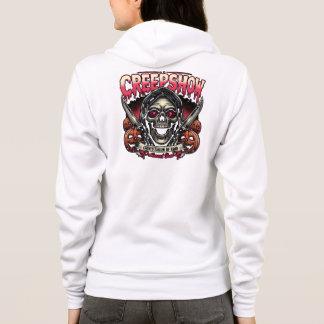 Creepshow Halloween Reißverschluss-Hoodie – Grusel Hoodie