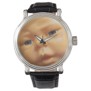Creepy Baby Doll Watch Armbanduhr