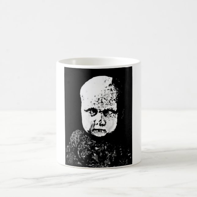 Creepy Baby-Tasse Kaffeetasse (Mittel)