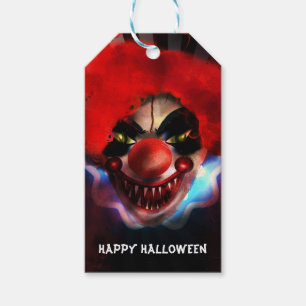 Creepy Beängstigend Killer Clown Halloween-Party B Geschenkanhänger