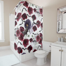 Creepy Beautiful | Dunkelgotische Rose mit Flederm