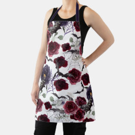 Creepy Beautiful | Dunkelgotische Rose mit Flederm Schürze