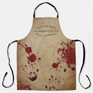 Creepy Bloody Custom Butcher Schürze