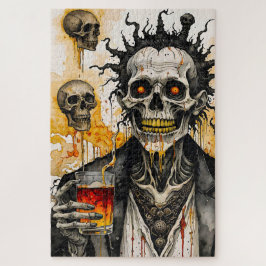 Creepy Bloody Skeleton Puzzle