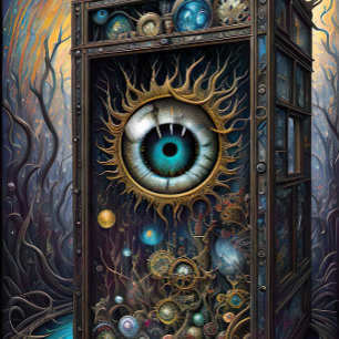 Creepy Cabnet Spielkarten