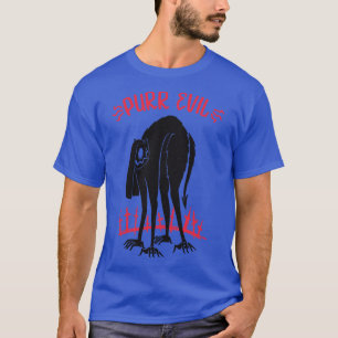 Creepy Cat Purr Evil Dämon T-Shirt