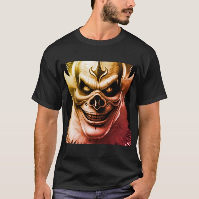 Creepy Clown 3 T-Shirt (Vorderseite)