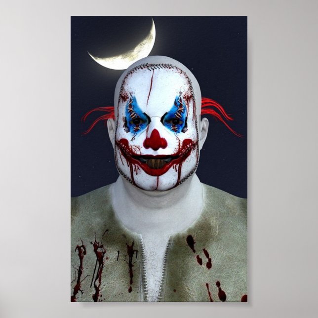 Creepy Clown Poster (Vorne)