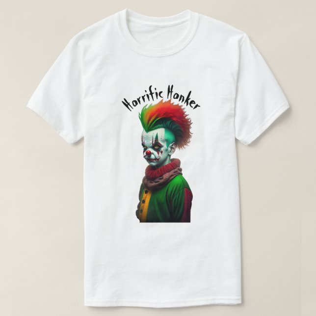 Creepy Clown T - Shirt (Design vorne)