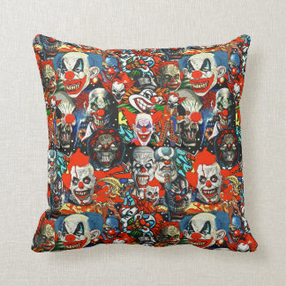 Creepy ClownsThrowkissen Kissen