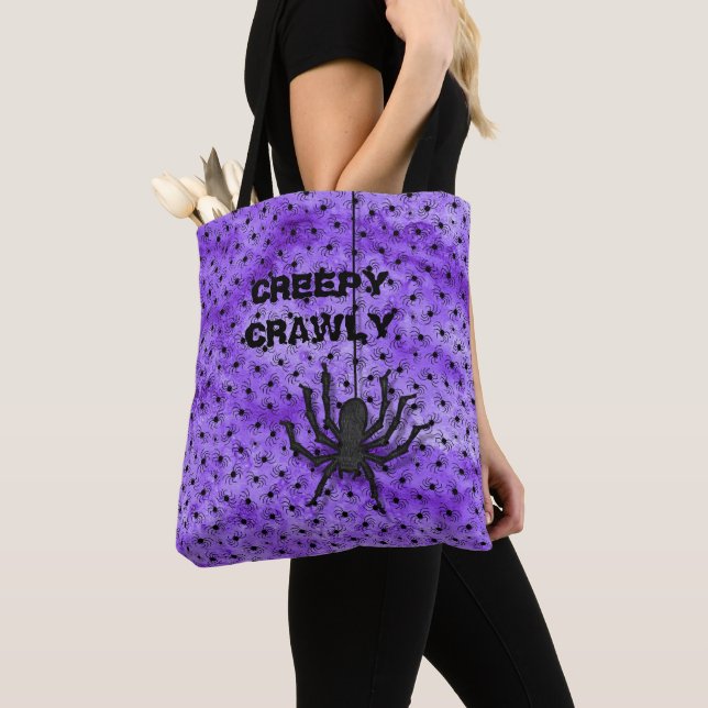 Creepy Crawly Huge Halloween & Spider Lila (Von Nahem)