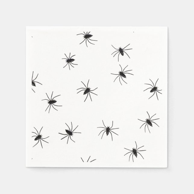 Creepy Crawly Spiders Serviette (Vorderseite)