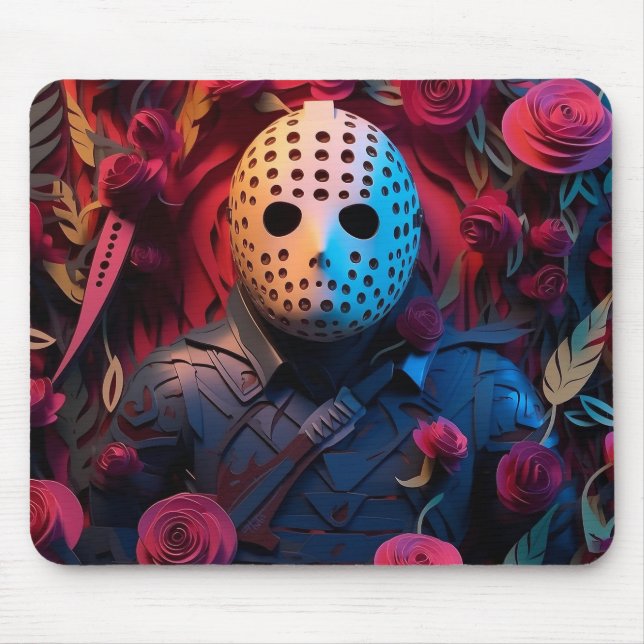 Creepy Desk Zubehör Mousepad (Vorne)