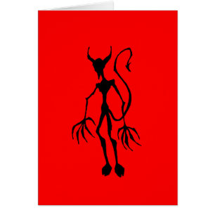 Creepy Devil Strichmännchen