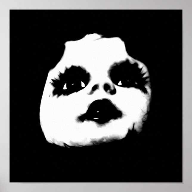 Creepy Doll Face Poster (Vorne)