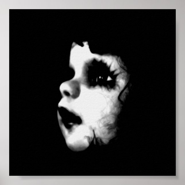 Creepy Doll Face Poster (Vorne)