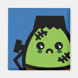 Creepy Egg Frankenstein - Halloween Magnet