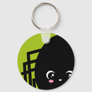 Creepy Egg Spider - Halloween Schlüsselanhänger