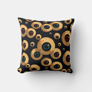 Creepy Eyeball Pattern   Wunderschönes Halloween-D Kissen