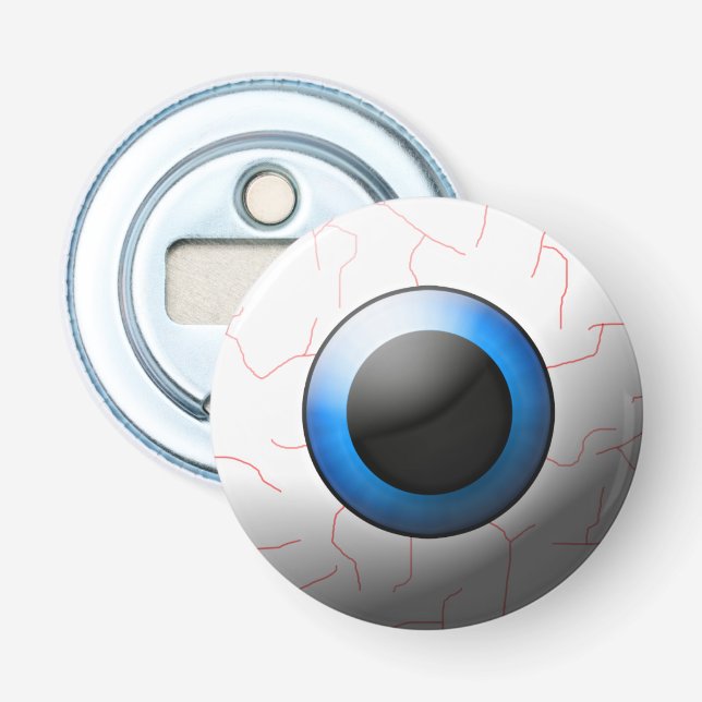 Creepy Eyeballs Halloween Barware Flaschenöffner (Vorderseite)