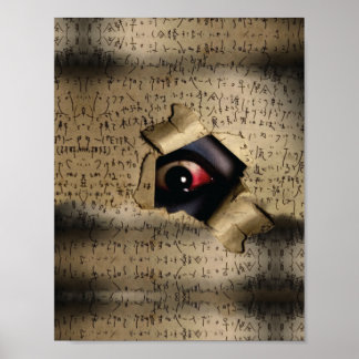 Creepy Eyes V02 Poster