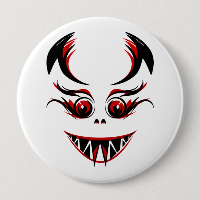 Creepy Face Button (Vorderseite)