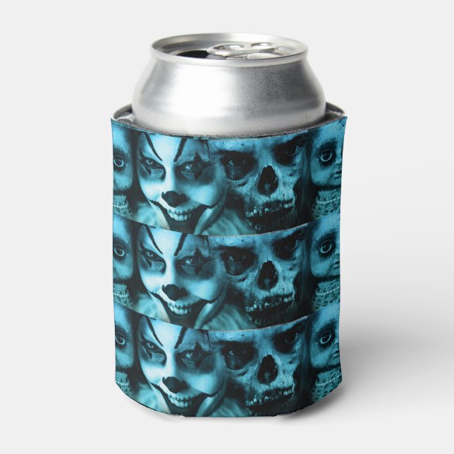 Creepy Faces Dosenkühler (Kanne Vorderseite)