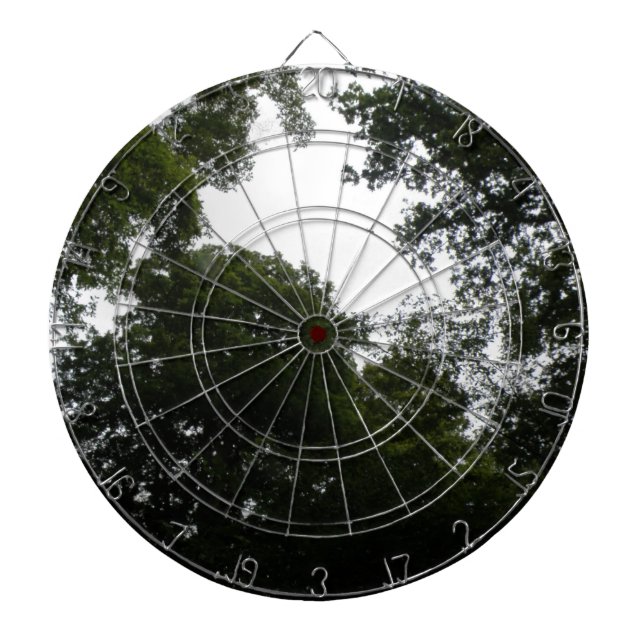 Creepy Forest Dart Board Dartscheibe (vorne)