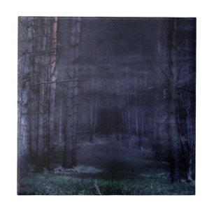 Creepy Forest Fliese