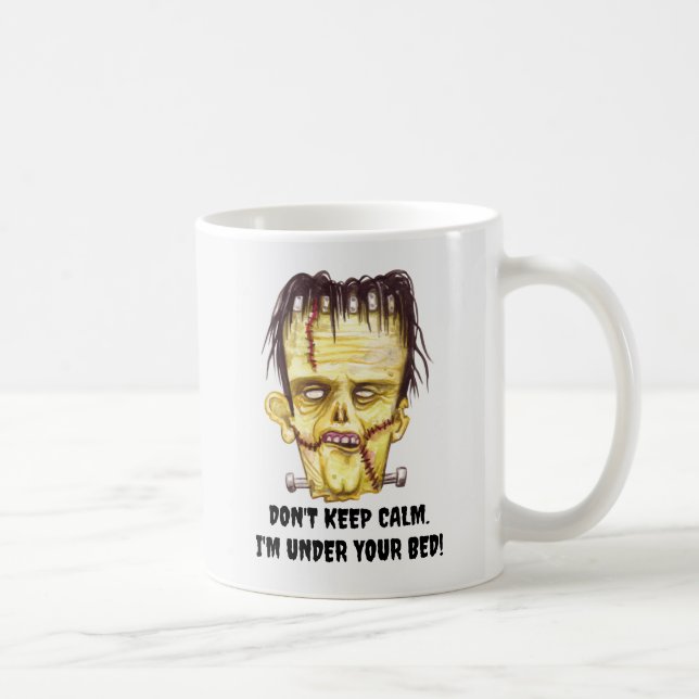 Creepy Frankenstein Kaffeetasse (Rechts)