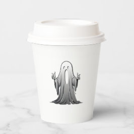 Creepy Ghost of Salem Pappbecher