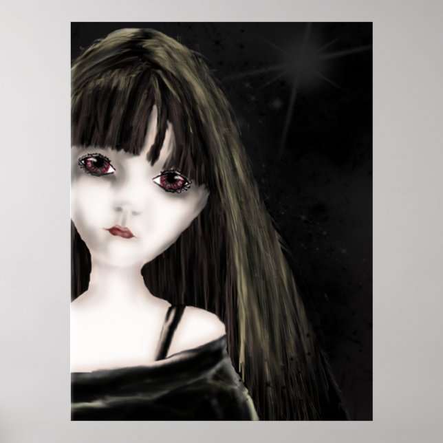 Creepy Girl Poster (Vorne)