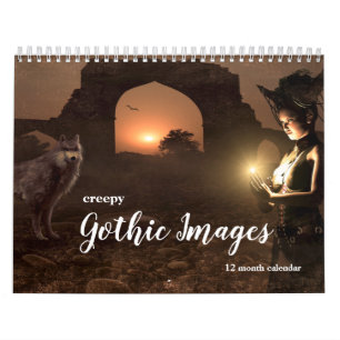 Creepy Gothic Images 2025 Kalender