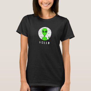Creepy Green Alien T-Shirt