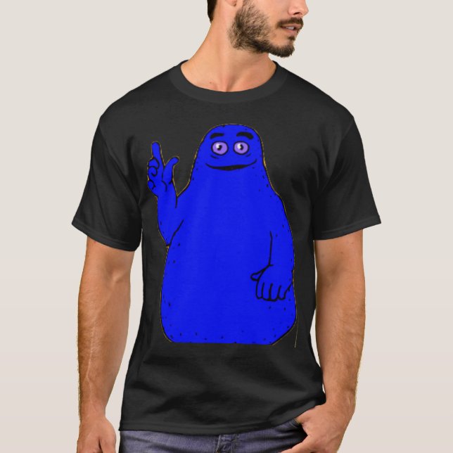 Creepy Grimace T-Shirt (Vorderseite)