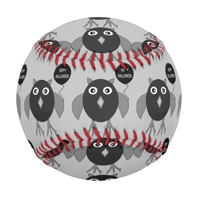 Creepy Halloween-Party Owl Baseball (Vorderseite)