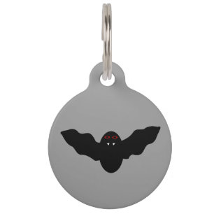 Creepy Halloween Vampire Bat Custom Dog Tag Haustiermarke