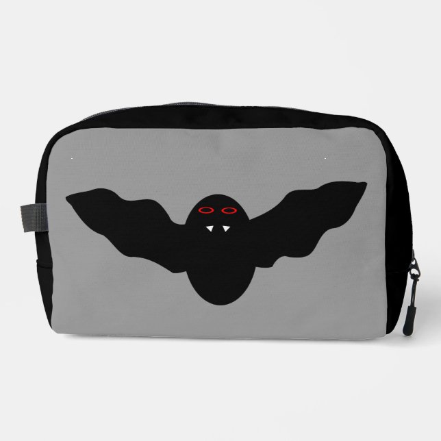 Creepy Halloween Vampire Bat Waschbeutel (Vorderseite)
