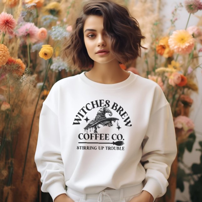 Creepy Hexen Halloween Brew Women's Sweatshirt (Von Creator hochgeladen)