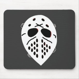 Creepy Hockey Mask Products Mousepad