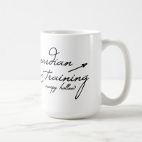 Creepy hohle "Wächter im Training" Tasse