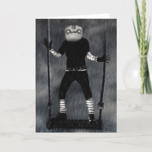 Creepy Jack-Gruß-Karte Karte