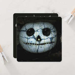 Creepy Jack-o-Lantern Halloween Einladung